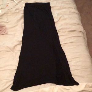 Long Black Skirt